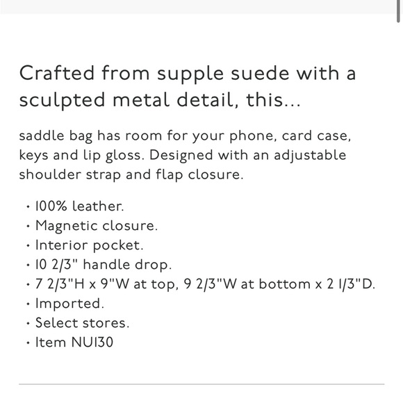 Madewell Dakota Saddle Suede Shoulder Bag in Cumin - Picture 5 of 11